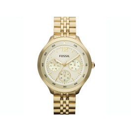 Correa de reloj Fossil ES3240 Acero inoxidable Chapado en oro 16mm